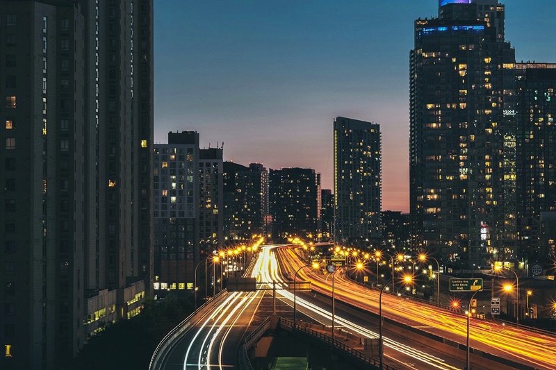 toronto at night