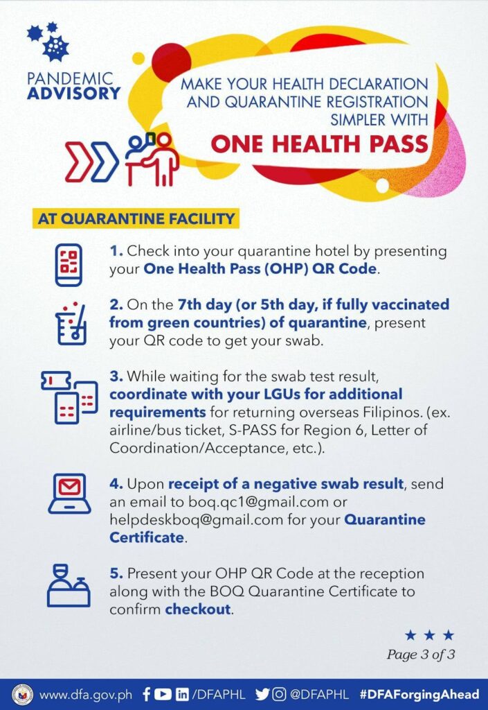 How to Register in One Health Pass For Filipinos