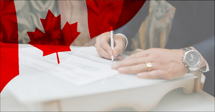 How to Process Report of Marriage in Canada