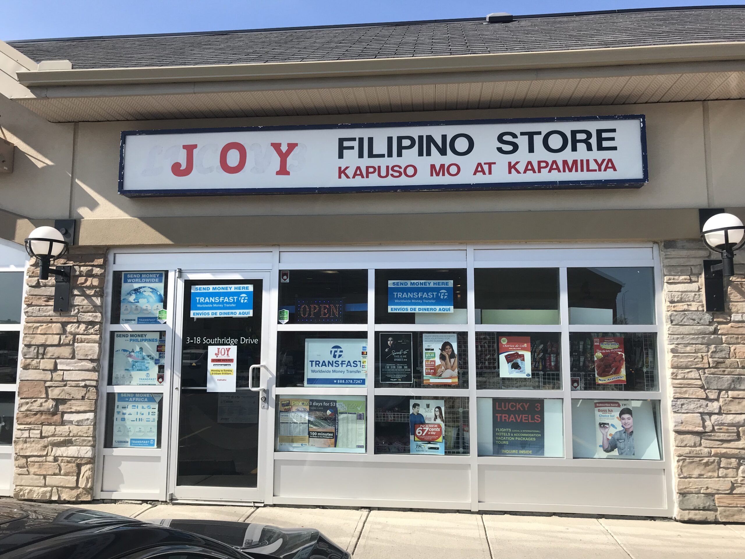 joy Filipino store